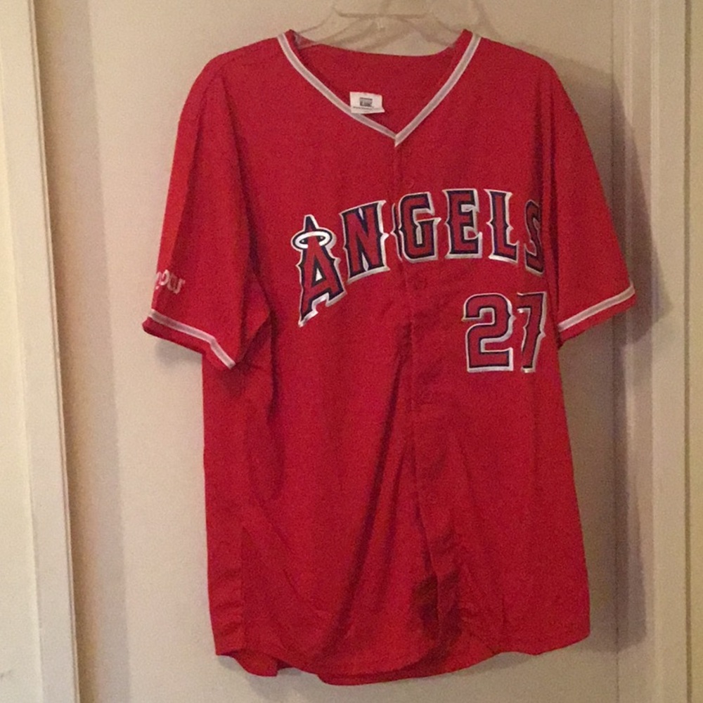 Mike Trout Angels Jersey Stadium Give A Way
